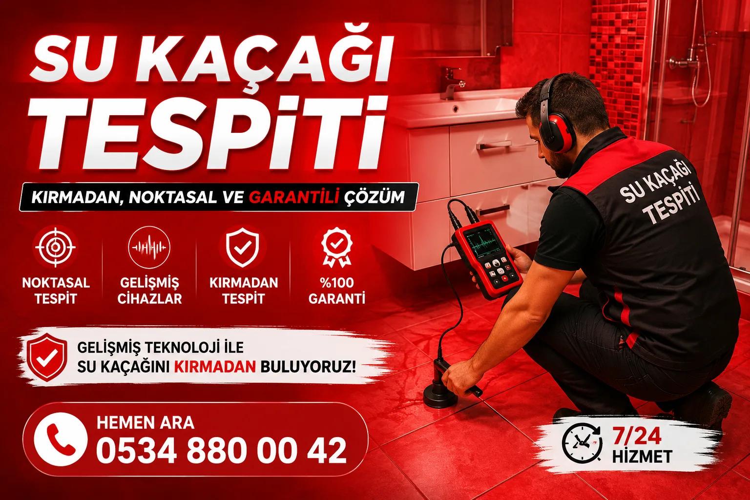 Su Kaçağı Tespiti Fiyatları  - İstanbul Profesyonel Tesisat Hizmeti