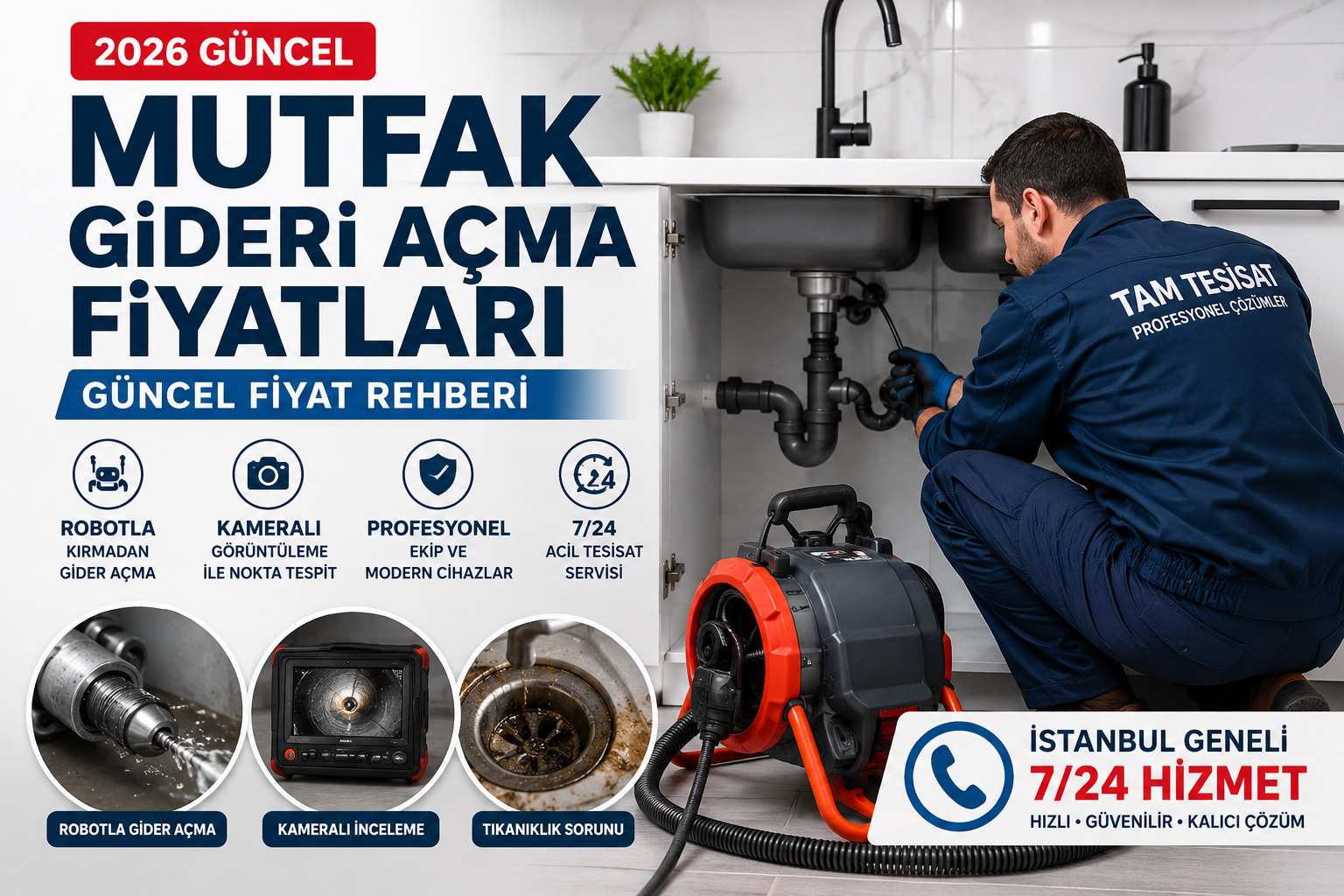 Mutfak Gideri Açma Fiyatları
