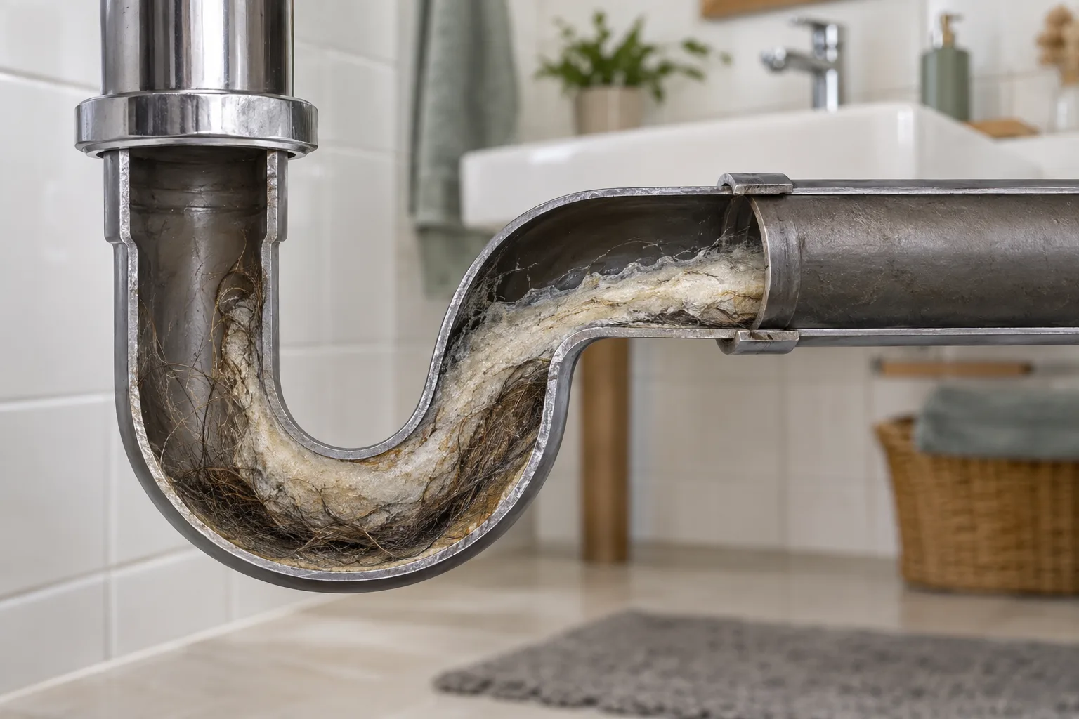 Lavabo Gideri Neden Daralır?
