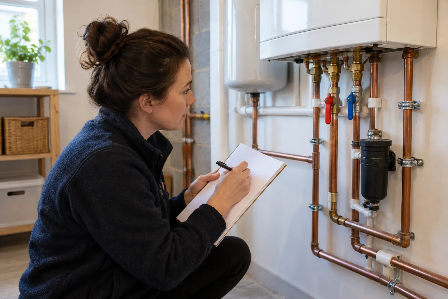 Vana konumunu not eden kullanıcı